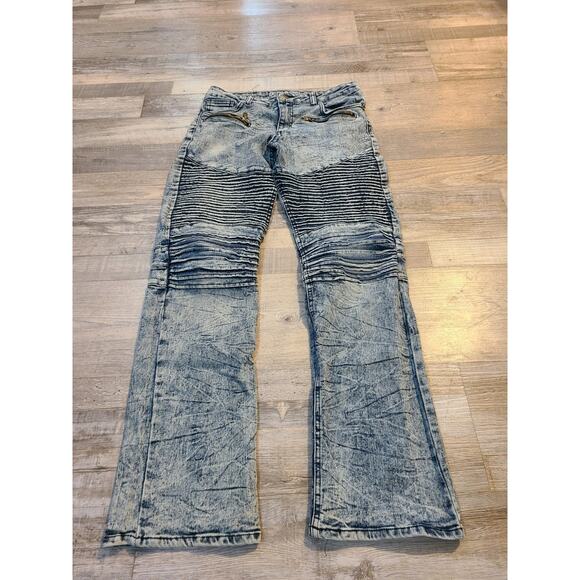 Denim and Rivets 18 boys bleached jeans - Picture 1 of 7